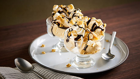 Non-Dairy S’mores Sundae