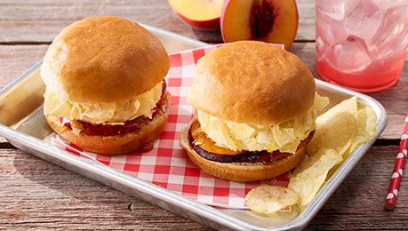 Picnic Peach Stack