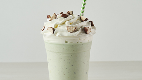 Malted Mint Shake