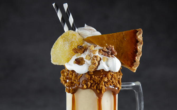 Pumpkin Pie Pile-On Shake