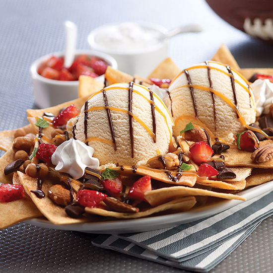 Family Style Ice Cream Nachos
