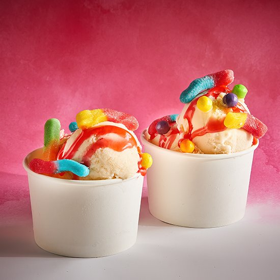 Sour Strawberry Sundae