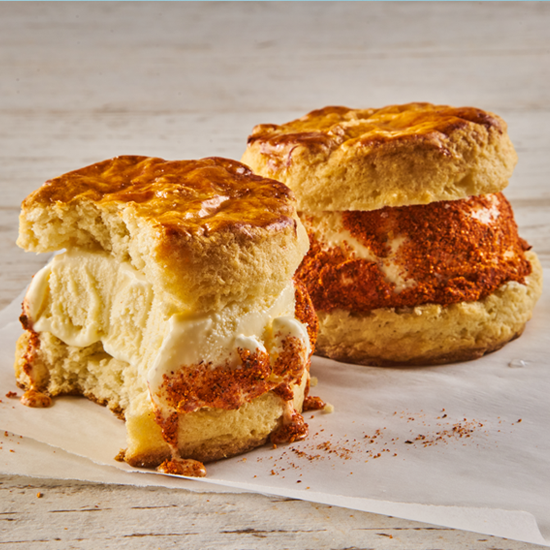 Nashville Hot Ice Cream Sandwich