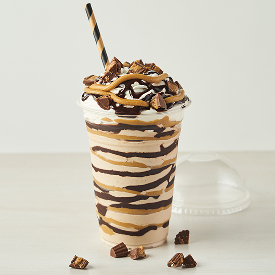 Peanut Butter Swirl Shake