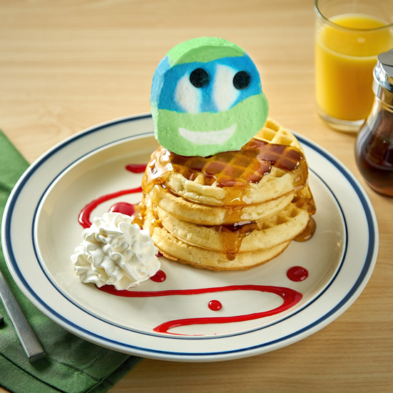 Turtle Sewer Waffles