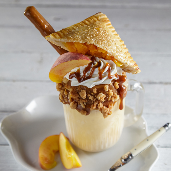 Savannah Peach Pie Shake