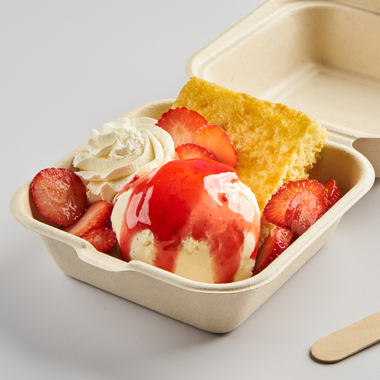Strawberry Shortcake Sundae