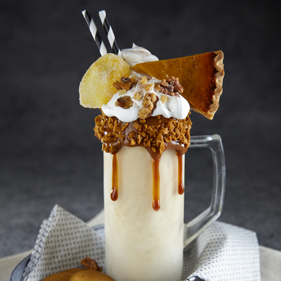 Pumpkin Pie Pile-On Shake