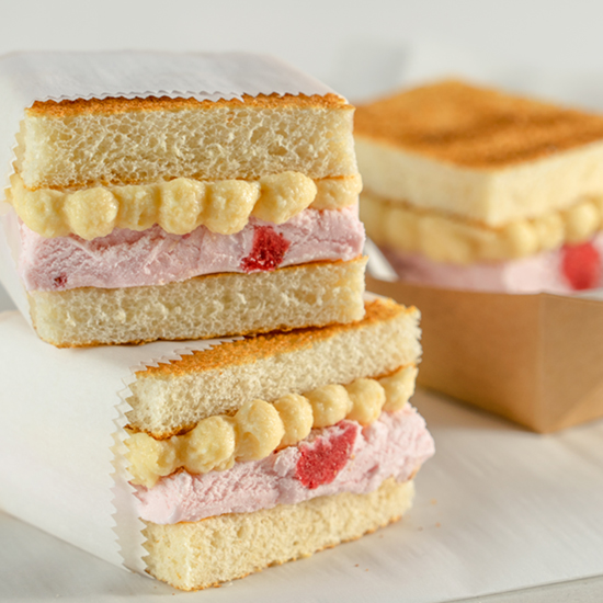 PB & J Ice Cream Sandwich