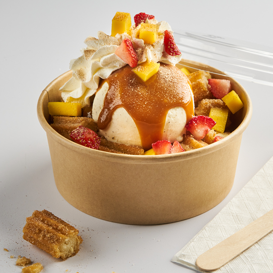 Churro Sundae
