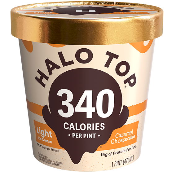 Caramel Cheesecake in packaging