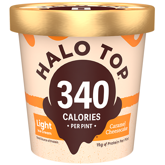 Caramel Cheesecake in packaging