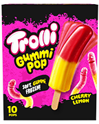 Trolli® Gummi Pop  Cherry Lemon