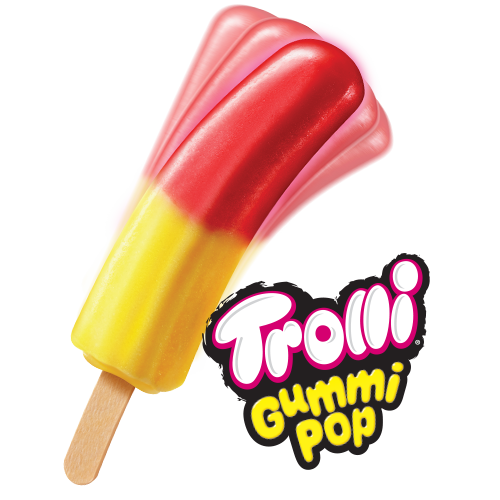 Trolli® Gummi Pop  Cherry Lemon