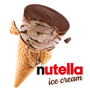Nutella® Ice Cream Cone