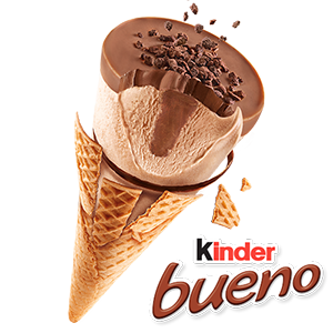 Kinder Bueno Frozen Dessert Cone