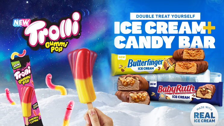 New Trolli and Candy Bars