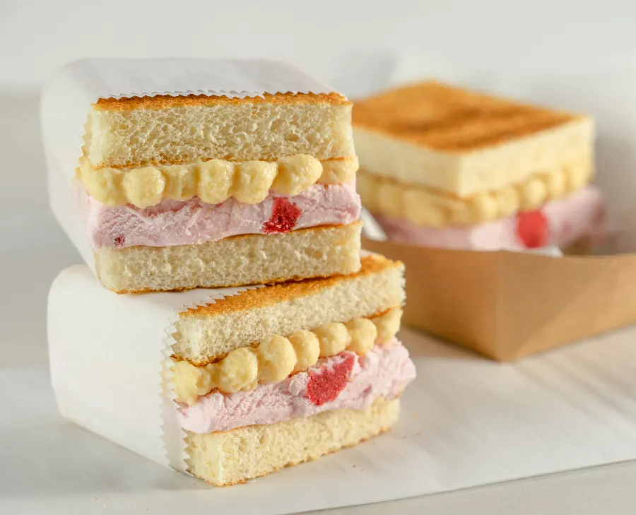 PB & J Ice Cream Sandwich