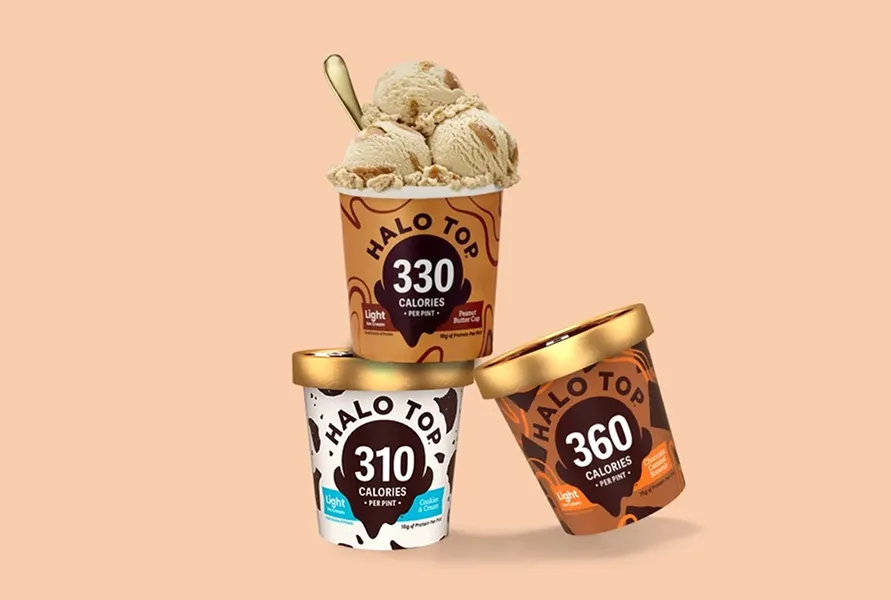 Light Ice Cream Pints. Lower Calories. Good Source of Protein.*