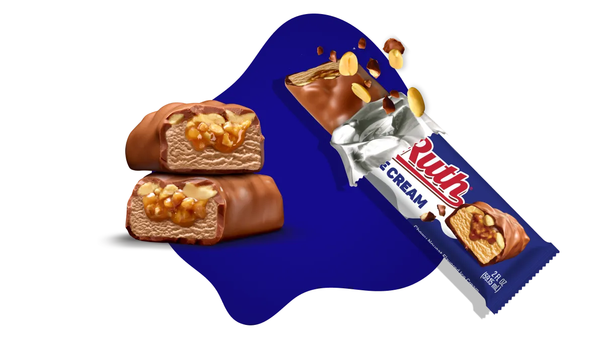 An array of Baby Ruth products