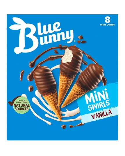 Mini Swirls® Vanilla