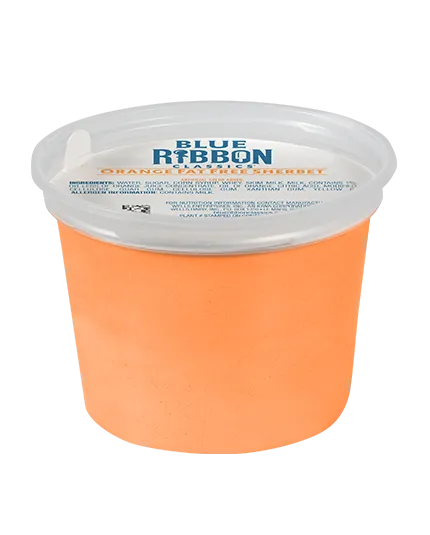 Orange Sherbet Cup