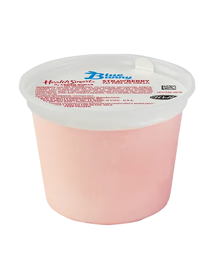 Health Smart® Strawberry  Fat Free No Sugar Added  Ice Cream Cup