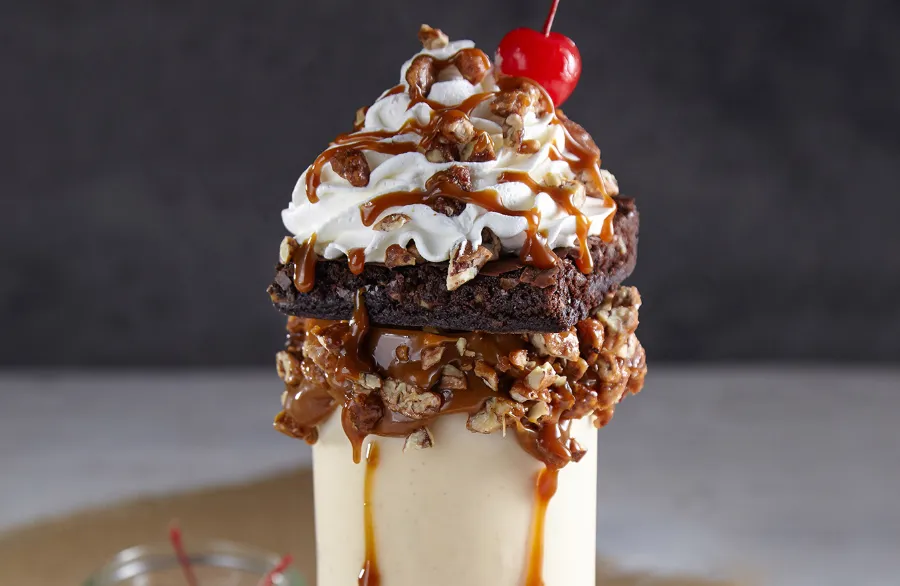Turtle Brownie Shake