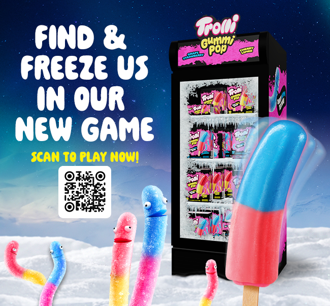 New! Chewy Gummi Texture with a Cherry Lemon Pop