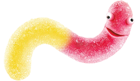 Trolli Red and Yellow Worm